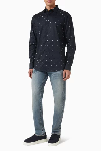 Slim-fit Shirt in Stretch Cotton