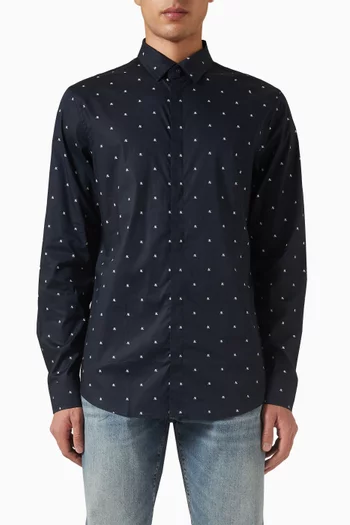 Slim-fit Shirt in Stretch Cotton
