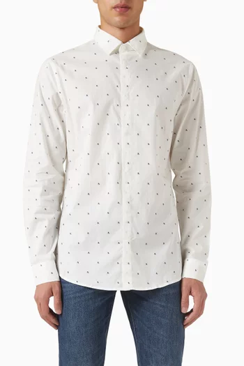 Slim-fit Shirt in Stretch Cotton