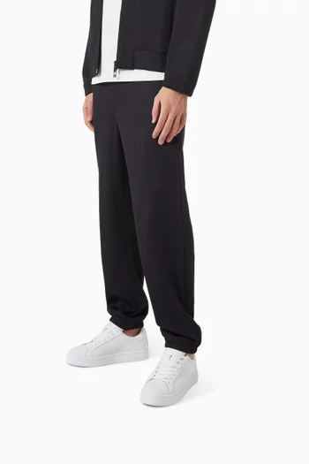 Logo Sneakers in Leather