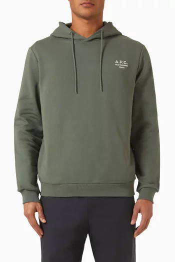 Rue Madame Logo Hoodie in Cotton