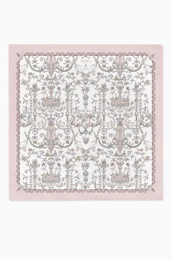 x Caitlin Wilson Carré Blanket in Organic Cotton