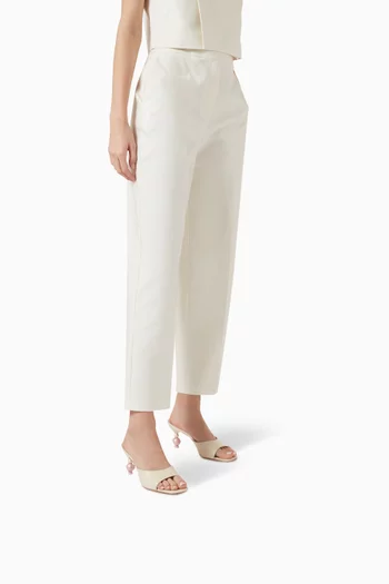 Perla 70 Mid Mules in Leather