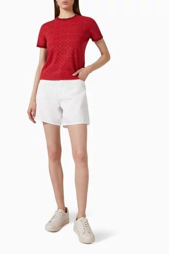 Signature Ringer T-shirt in Organic Cotton
