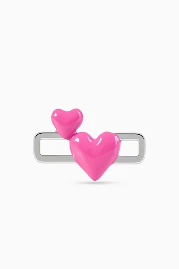 Enamored Charm in Sterling Silver
