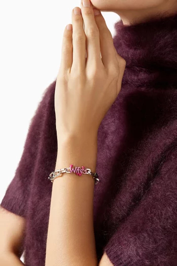 Wifey Charm in Sterling Silver