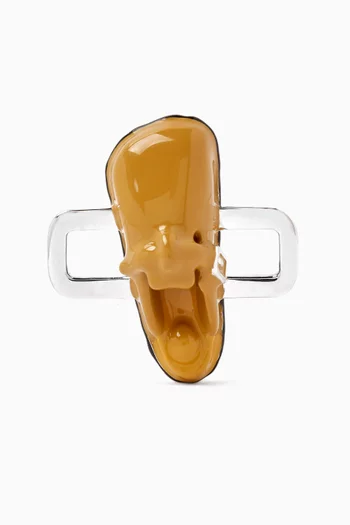 Slipper Charm in Sterling Silver