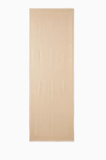 Spade Yarndye Scarf in Wool-blend