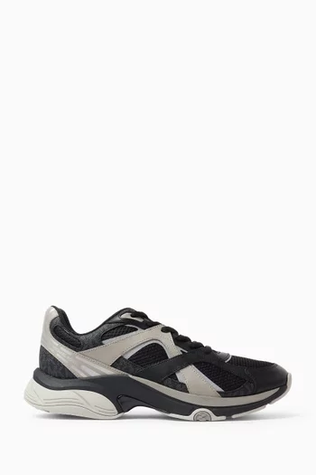 Leo Sneakers in Mesh & Leather