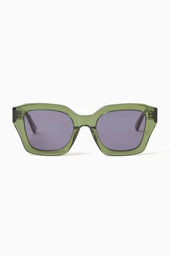 Rita Butterfly Sunglasses in Acetate