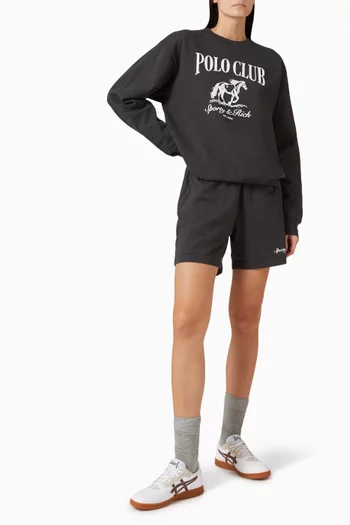 Stallion Sweatshirt in Cotton
