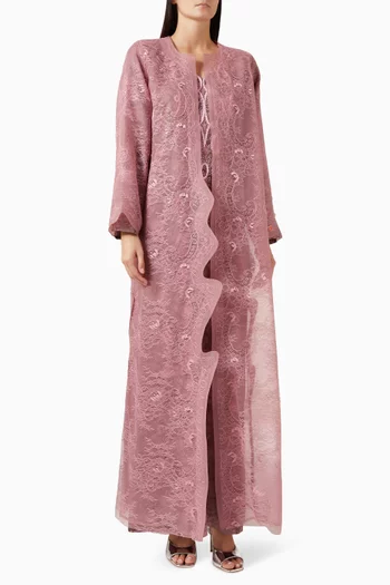 Sheer Abaya in Organza