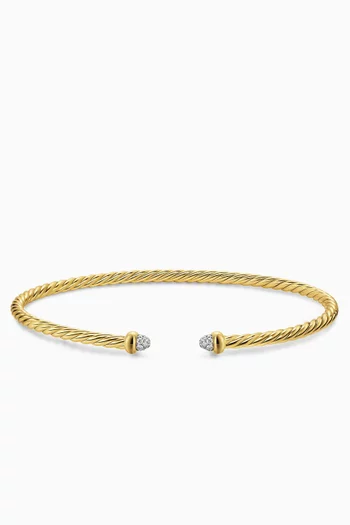 Micro Cablespira® Flex Bracelet in 18kt Yellow Gold