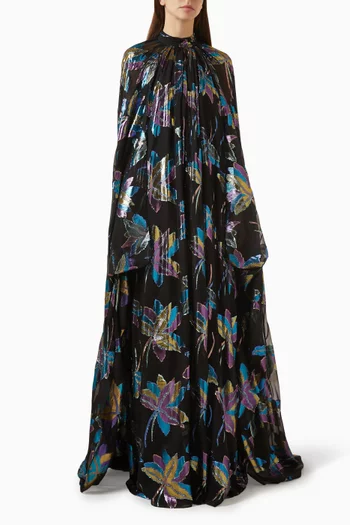 Eterea Disco Cape Gown