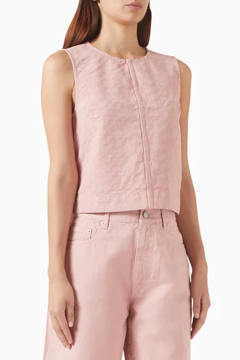 Signature Top in Denim
