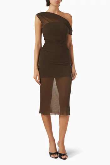 Adrielle Knit Dress in Jersey