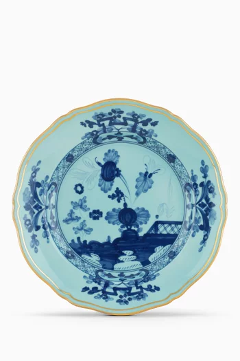 Antico Doccia Flat Dessert Plate in Porcelain, 21cm