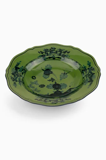 Antico Doccia Soup Plate in Porcelain, 24cm