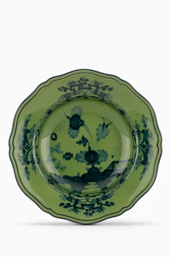 Antico Doccia Soup Plate in Porcelain, 24cm