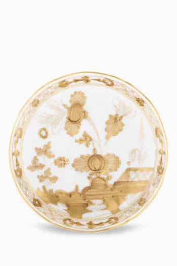 Antico Doccia Coffee Saucer in Porcelain, 13.5cm