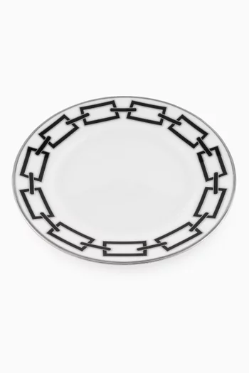 Flat Bread Plate in Porcelain, 16cm
