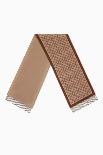 GG Scarf in Wool
