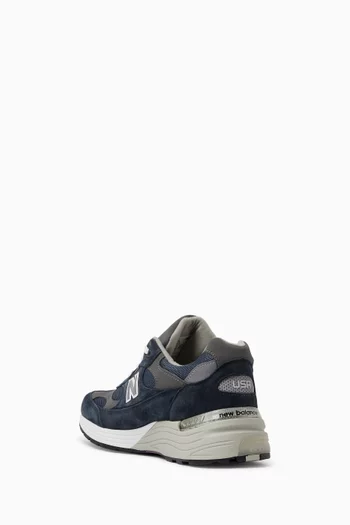 Made in USA 992 Sneakers in Mesh & Suede