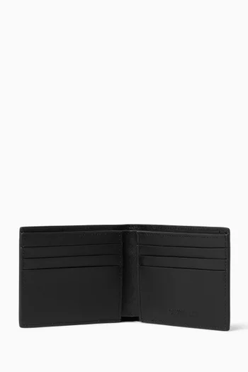 Bookish Bifold Wallet in Smooth Leather
