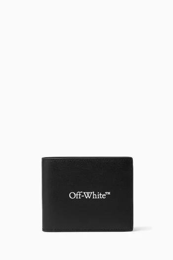 Bookish Bifold Wallet in Smooth Leather