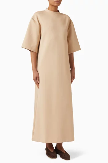 T-shirt Dress in Italian Cotton Jersey