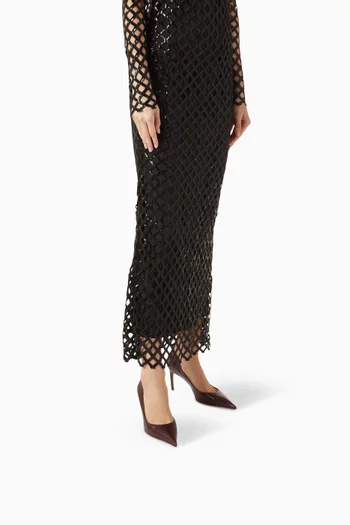 حذاء كلاسيك ديفوشن بكعب 80 مم جلد عجل