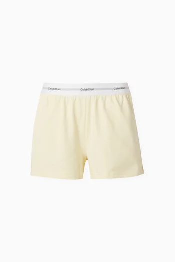 Logo Lounge Shorts in Cotton Jersey