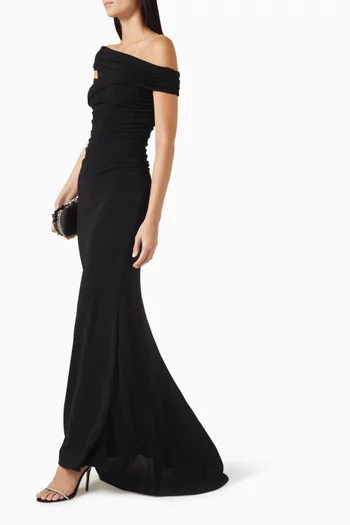 Ellie Off-shoulder Gown