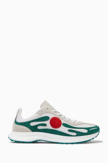 Stade Sneakers in Mesh & Suede