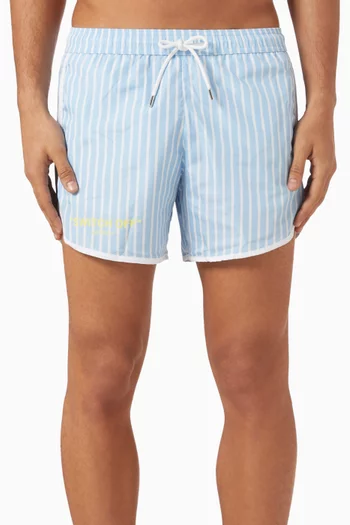 Striped Swim Shorts