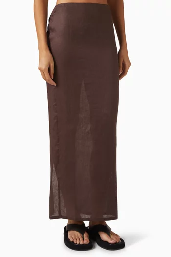 Fontelina Skirt in Linen