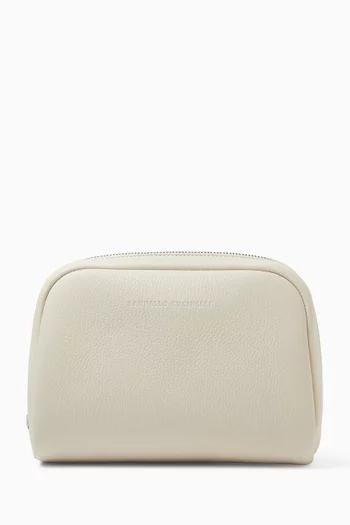Beauty Case in Leather