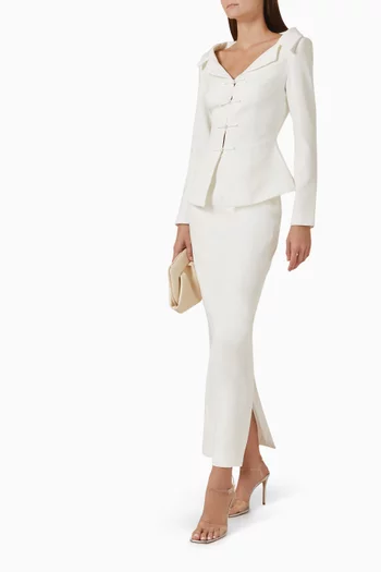 Nicola Top in Crepe