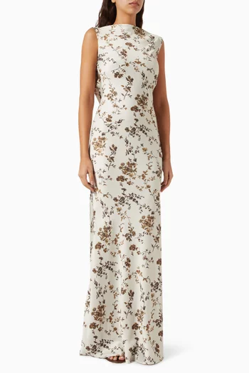 Callie Gown in Crepe