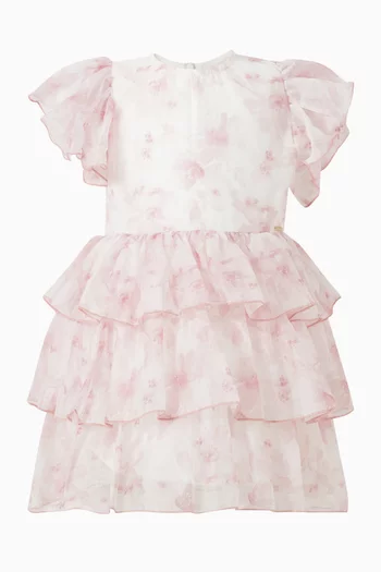 Ruffled Layered Dress