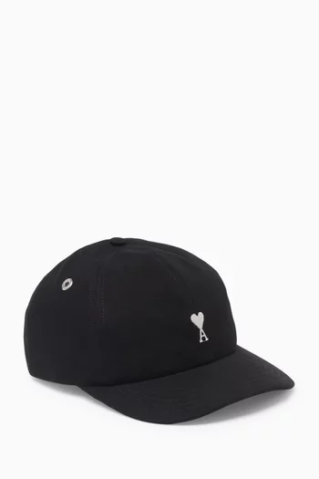 Ami de Coeur Cap in Cotton Garbardine