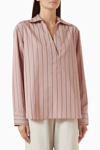 Striped Blouse in Cotton