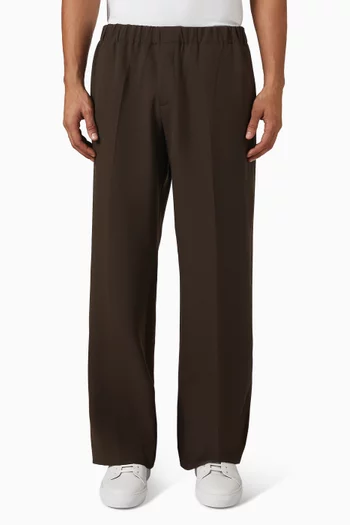 Wide-leg Pants in Jersey