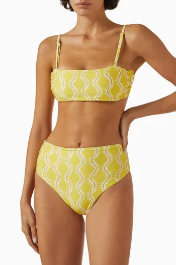 Sua Printed Bikini Briefs