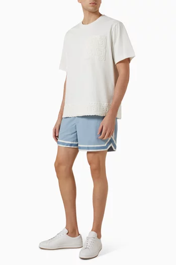 Baller Swim Shorts in Recycled Nylon