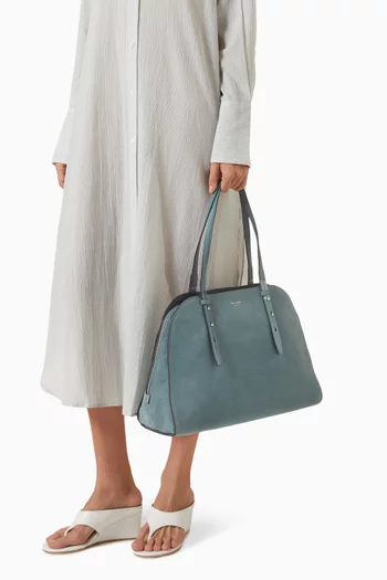 Maise Carryall Bag in Suede