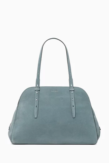 Maise Carryall Bag in Suede