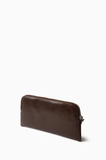 Halo Wristlet in Glazed Leather