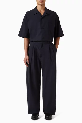 Line Pants in Technical Wool Blend