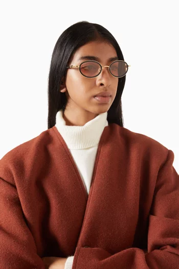 Rea Sunglasses in Acetate & Metal